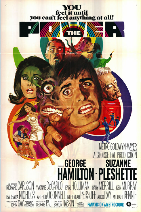 the power 1968 one sheet poster folded